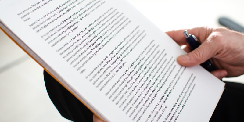 Bilde av et dokument